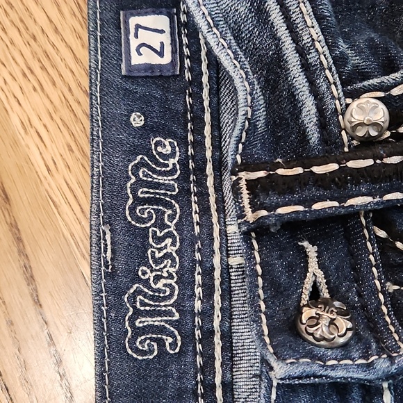 Miss Me Skinny jeans women's size 27×31 - Picture 5 of 7